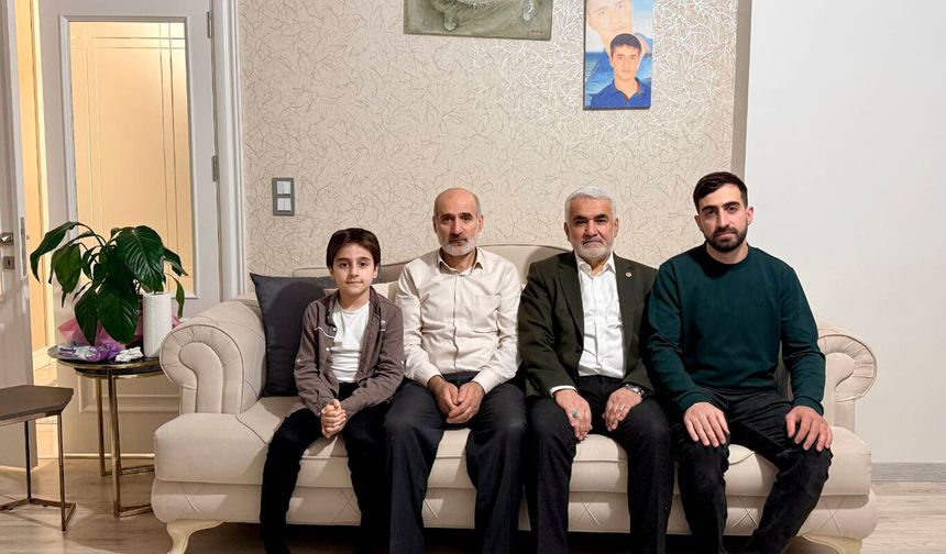 Yapıcıoğlu, Şehit Yasin Börü’nün ailesini ziyaret etti