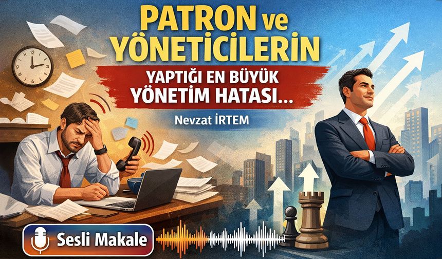 PATRON ve YÖNETİCİLERİN YAPTIĞI EN BÜYÜK YÖNETİM HATASI…