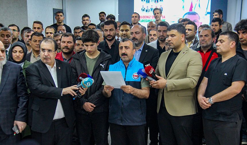 Sumud Filosu'na müdahaleye Diyarbakır Memur-Sen'den tepki
