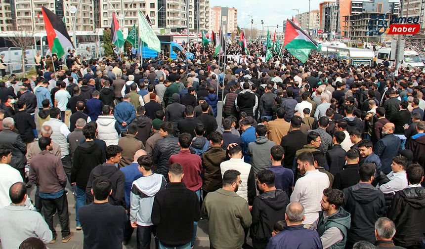 Filistinli esirlere idam kararına Diyarbakır'dan sert tepki