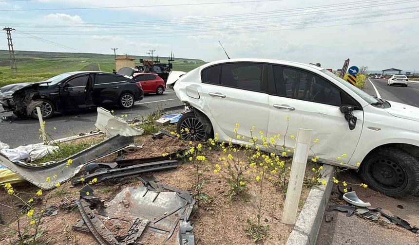 Diyarbakır'da trafik kazası: 3'ü çocuk 5 yaralı
