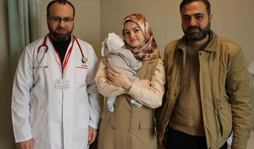 Dünyada 5 binde bir görülen hastalık Diyarbakır'daki bebekte görüldü