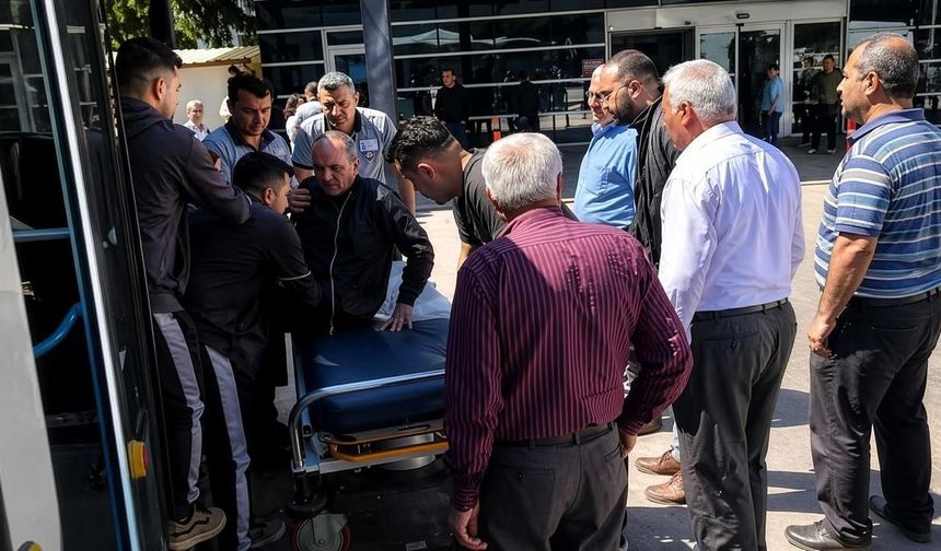 Halk otobüsü şoförü fenalaşan yolcuyu hastaneye ulaştırdı