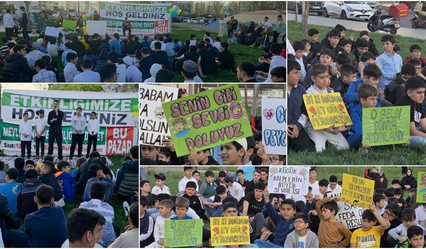 Diyarbakır'da miniklere yönelik Mevlid-i Nebi etkinliği düzenlendi