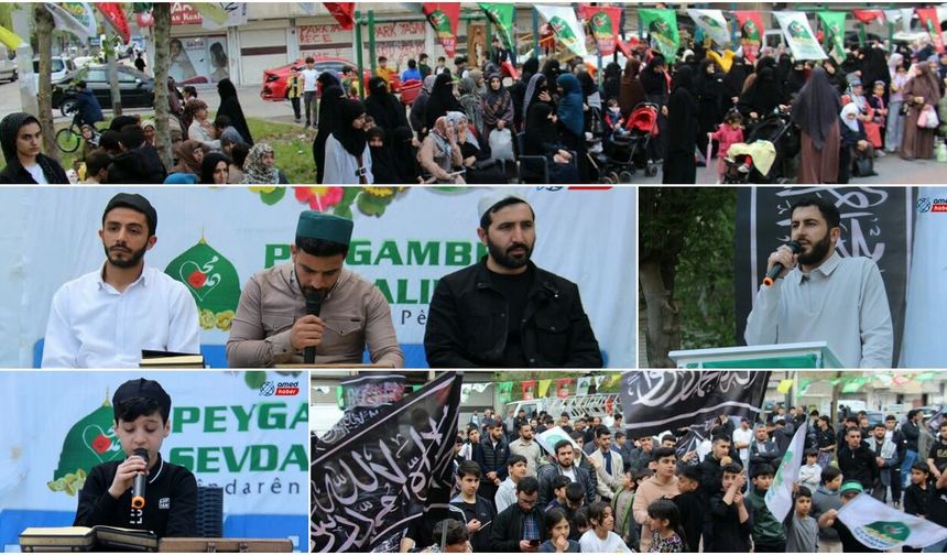 Bağlar'da Mevlid-i Nebi coşkusu