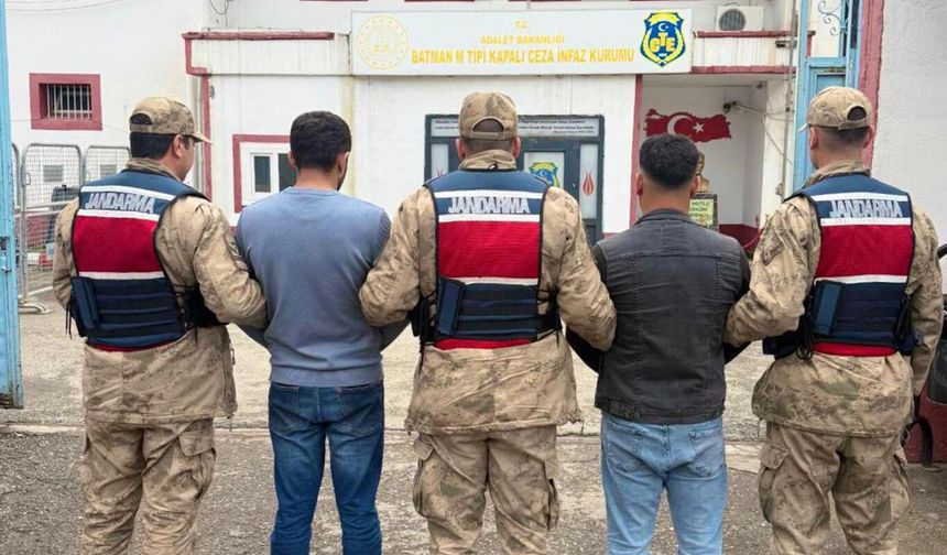 Batman'da 50 hükümlü yakalandı