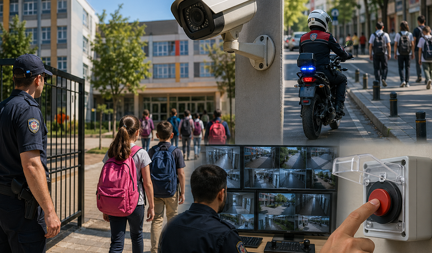 Okul güvenliği için yeni dönem: Kolluk, kamera ve acil müdahale sistemi