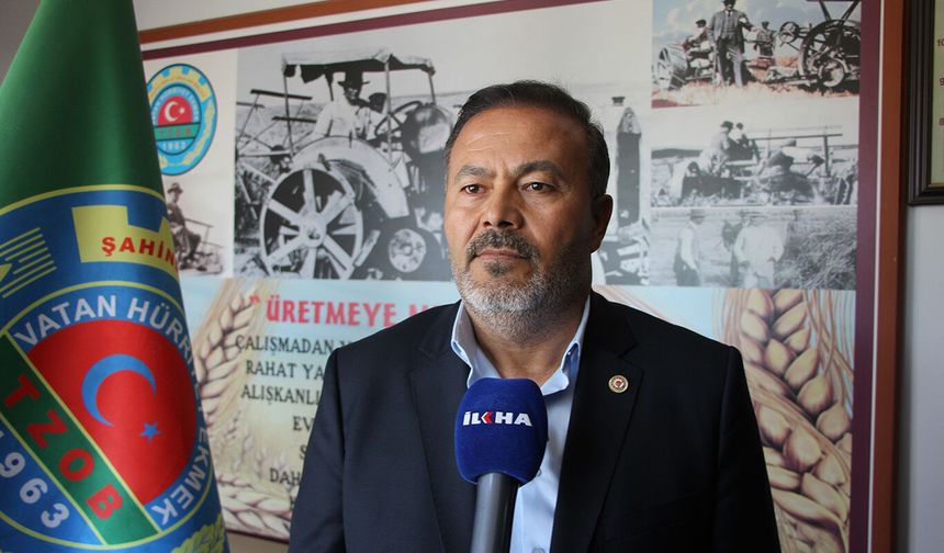 Çolak: Çiftçi üretimde ayakta kalma mücadelesi veriyor