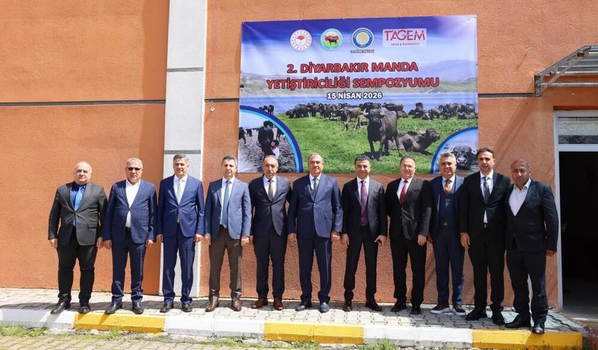 Diyarbakır’da manda yetiştiriciliği masaya yatırıldı