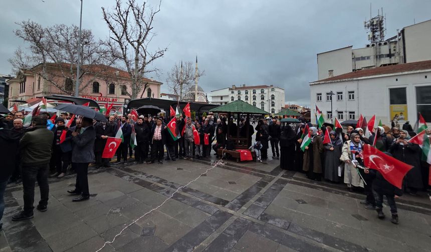 Elazığ’da siyonist rejimin idam kararlarına karşı basın açıklaması düzenlendi