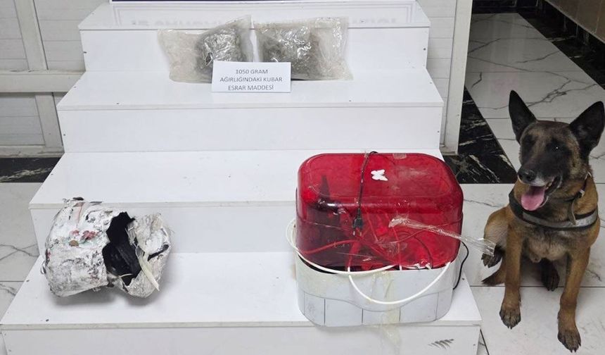 Diyarbakır'da su arıtma cihazında esrar ele geçirildi