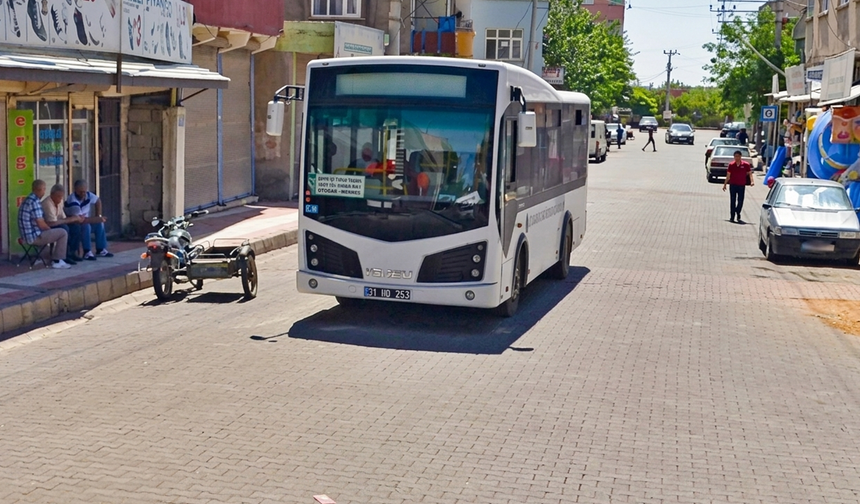 Ergani’de minibüslerde kartlı sisteme geçiliyor