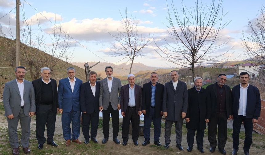 HÜDA PAR heyetinden Bingöl’ün köy ve mezralarına çıkarma