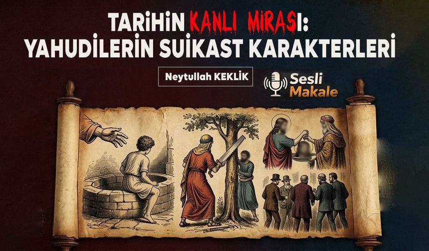 TARİHİN KANLI MİRASI: YAHUDİLERİN SUİKAST KARAKTERLERİ