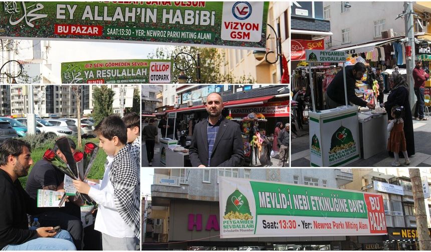 Diyarbakır'ın dört bir yanında Mevlid-i Nebi hazırlığı devam ediyor