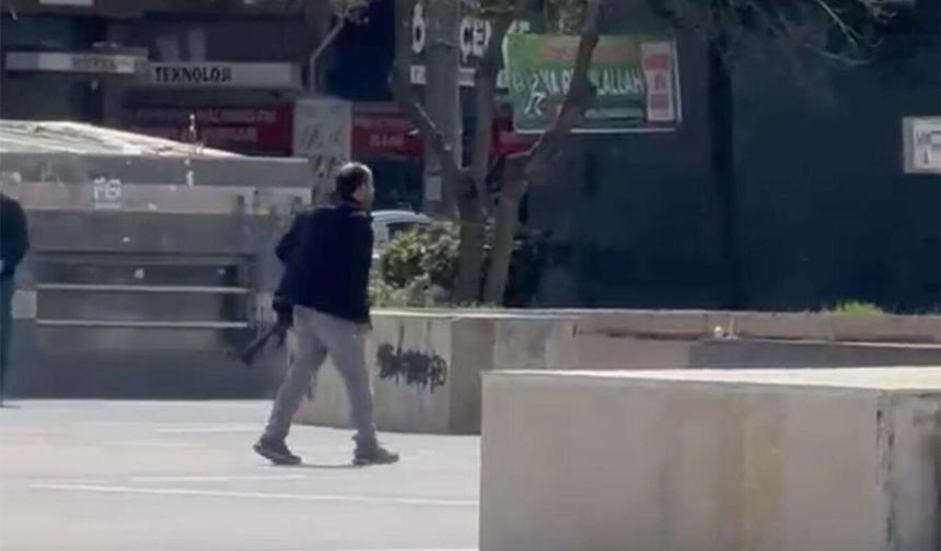 Diyarbakır’da pompalı tüfekle havaya ateş açan şahıs gözaltına alındı