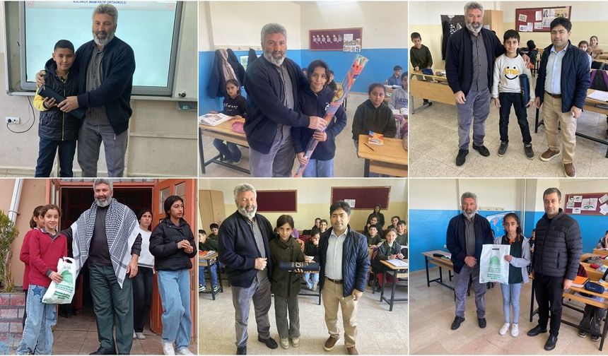 Kocaköy ve Lice'de Siyer Yarışması'nda dereceye giren öğrenciler ödüllendirildi