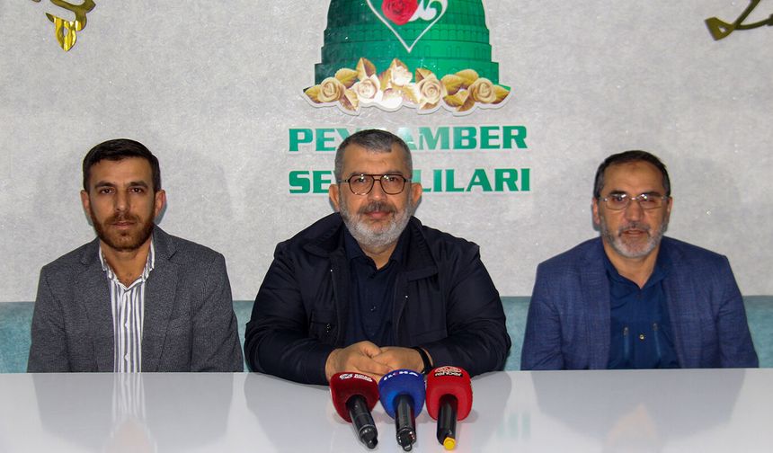 Peygamber Sevdalıları Vakfı'ndan teşekkür mesajı