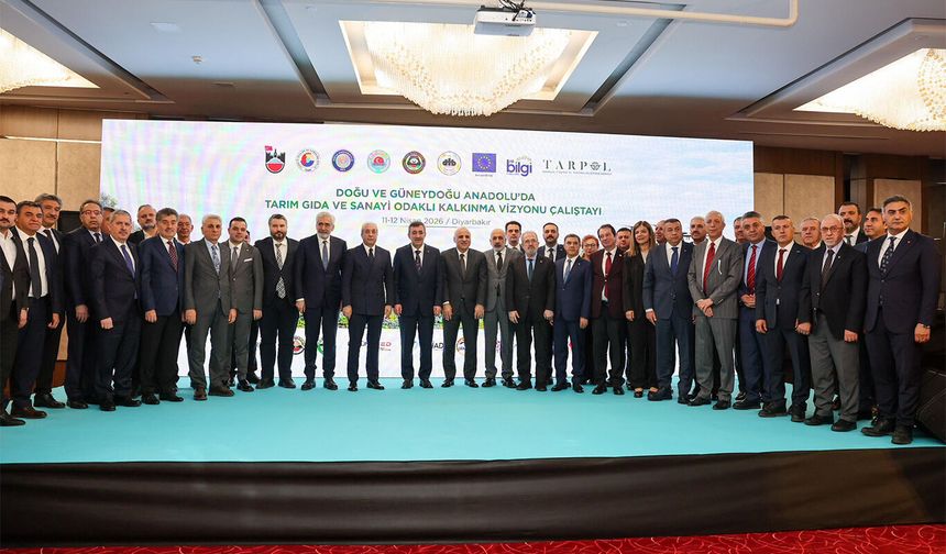 Diyarbakır'da "Tarım Gıda ve Sanayi Odaklı Kalkınma Vizyonu Çalıştayı" başladı