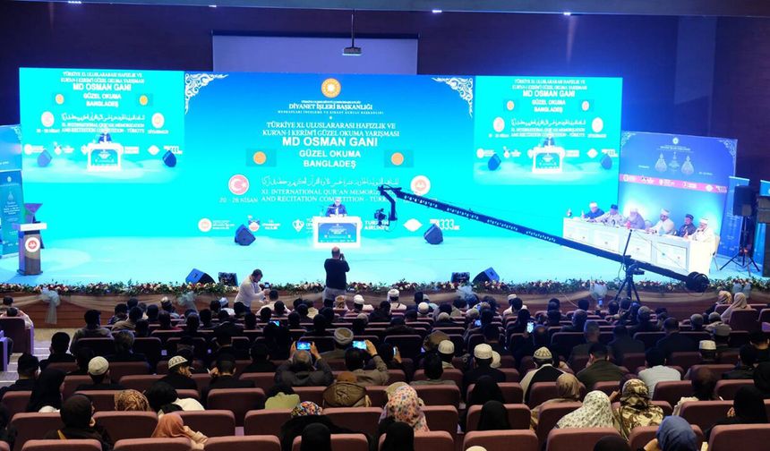 Diyarbakır'da Uluslararası Kur'an-ı Kerim Yarışması devam ediyor