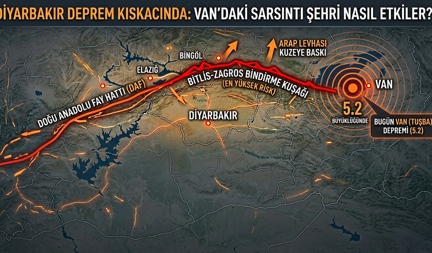 Van depremi sonrası Diyarbakır'ın risk haritası