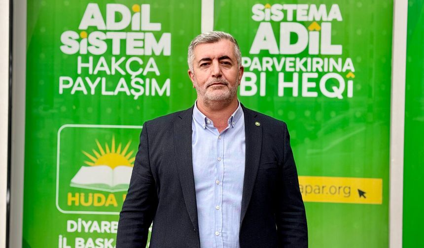 HÜDA PAR'dan Diyarbakır-Bingöl karayolundaki trafik kazasına ilişkin taziye ve geçmiş olsun mesajı