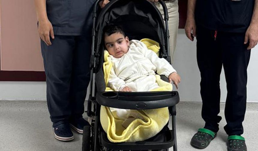 Diyarbakır'da umut veren tedavi: Minik bebek sağlığına kavuştu