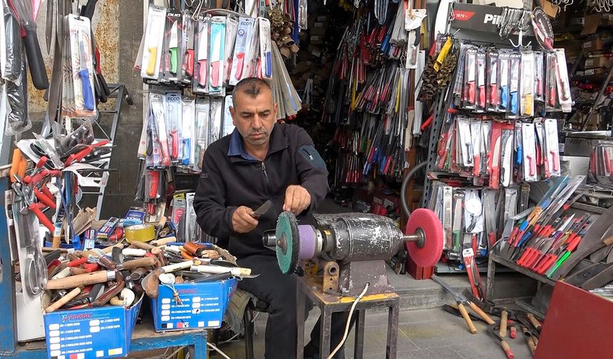 Diyarbakırlı bıçakçılar: Bileme işleminizi son güne bırakmayın