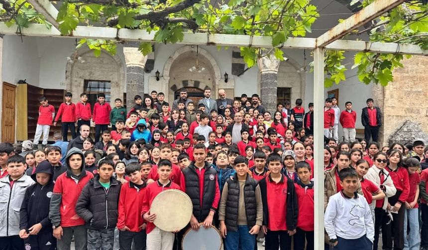 Çermik'te öğrenciler camide buluştu