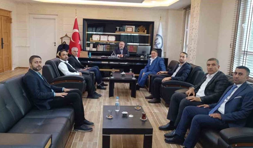 Cizre Müftülüğü yeni binasında ilk toplantısını gerçekleştirdi