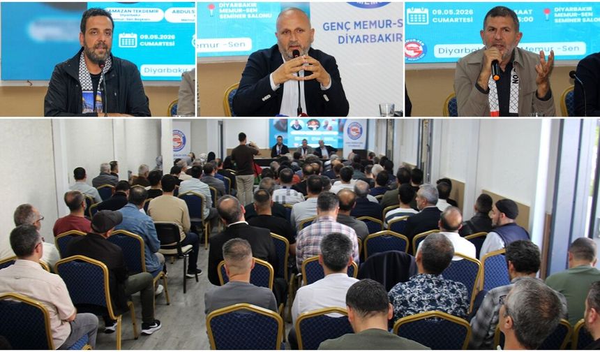 Sumud Filosu aktivistleri Diyarbakır'da konuştu