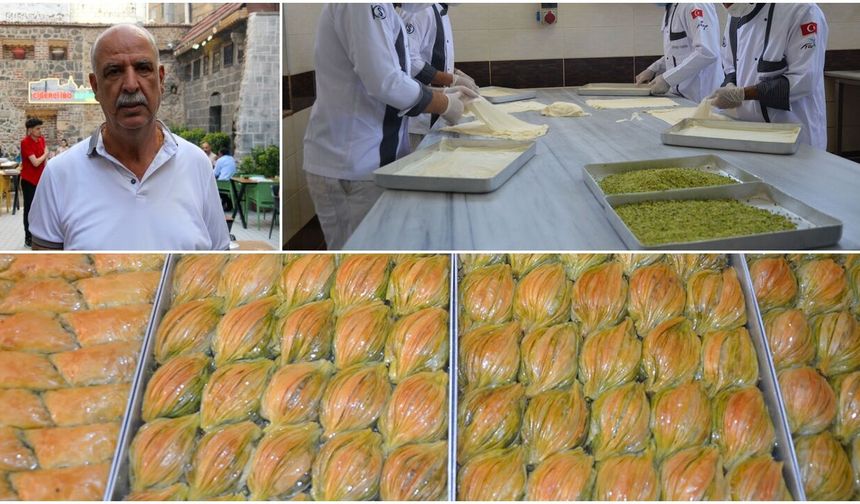 Diyarbakır'da bayram tatlıları için hazırlıklar başladı