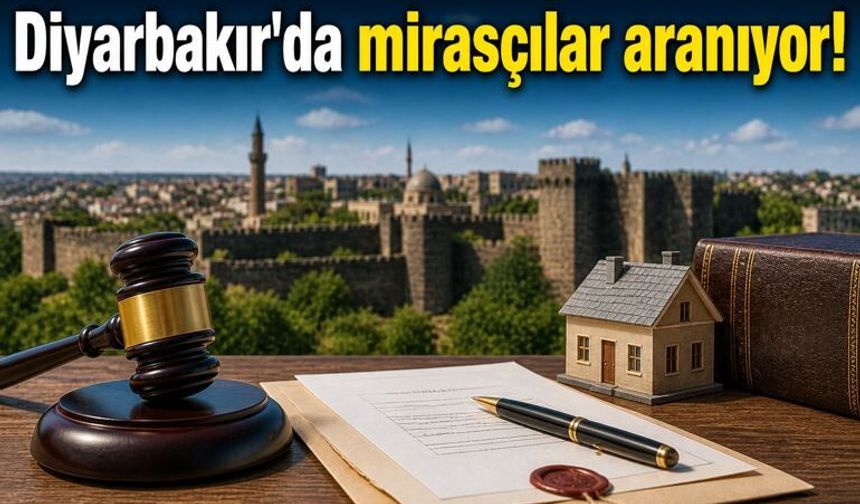 Diyarbakır'da 1 yıl süre verildi: Miras devlete kalacak