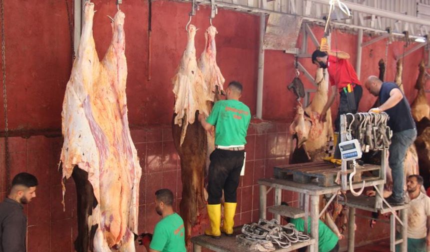 Diyarbakır'da 4 yardım kuruluşu kurban kesimlerine başladı