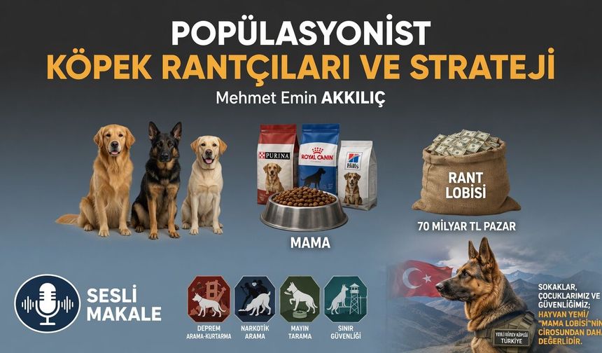 POPÜLASYONİST KÖPEK RANTÇILARI VE STRATEJİ