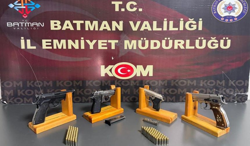 Batman'da organize suç örgütüne operasyon: 7 tutuklama