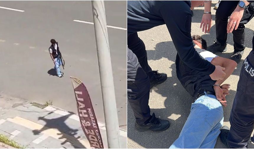 Okul yakınında silah sesleri: Diyarbakır'da şüpheli yakalandı