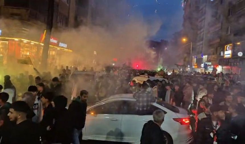 Diyarbakır'da şampiyonluk kutlamaları: 11 yaralı, 10 gözaltı