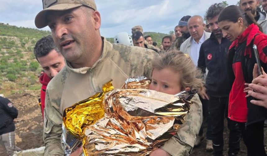 Batman’da kayıp 2,5 yaşındaki Melike 12 saat sonra sağ bulundu