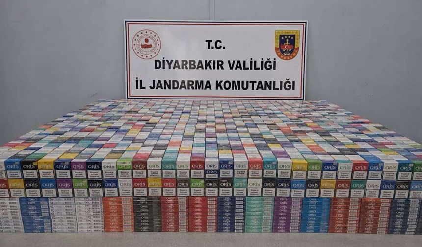 Diyarbakır'da çok sayıda kaçak ürün ele geçirildi