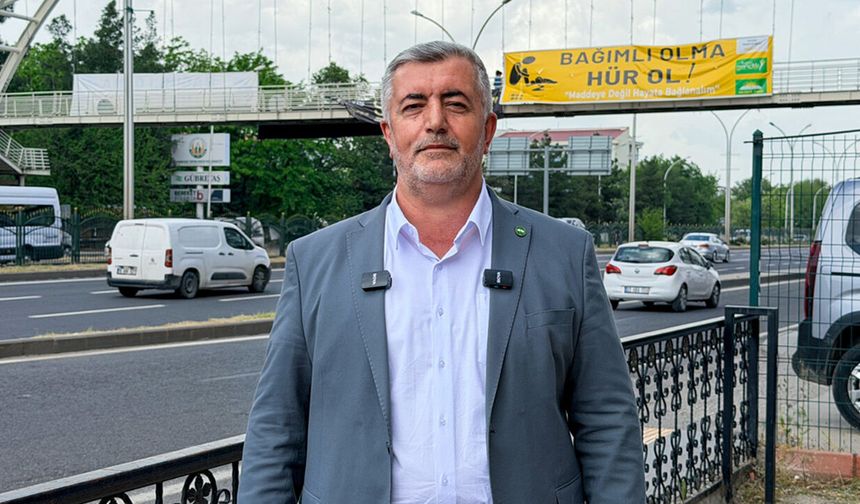 HÜDA PAR Diyarbakır İl Başkanı'ndan madde bağımlılığına karşı yürüyüşe davet