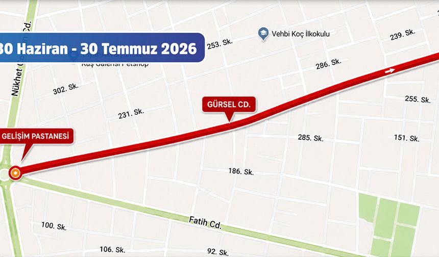 Diyarbakır'daki sürücülerin dikkatine! Bir ay kapalı kalacak