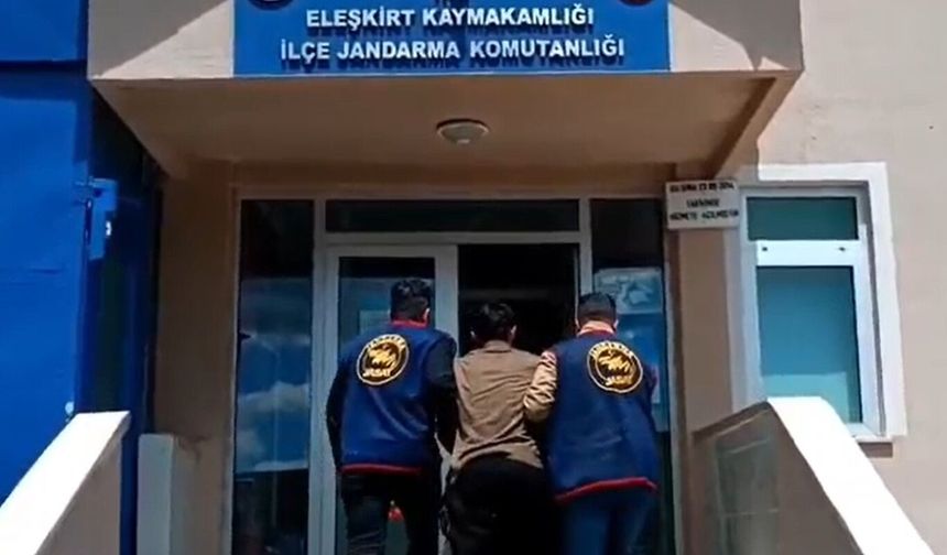 Ağrı'da cinayet zanlısı yabancı uyruklu şahıs yakalandı