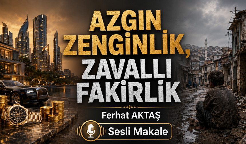 AZGIN ZENGİNLİK, ZAVALLI FAKİRLİK