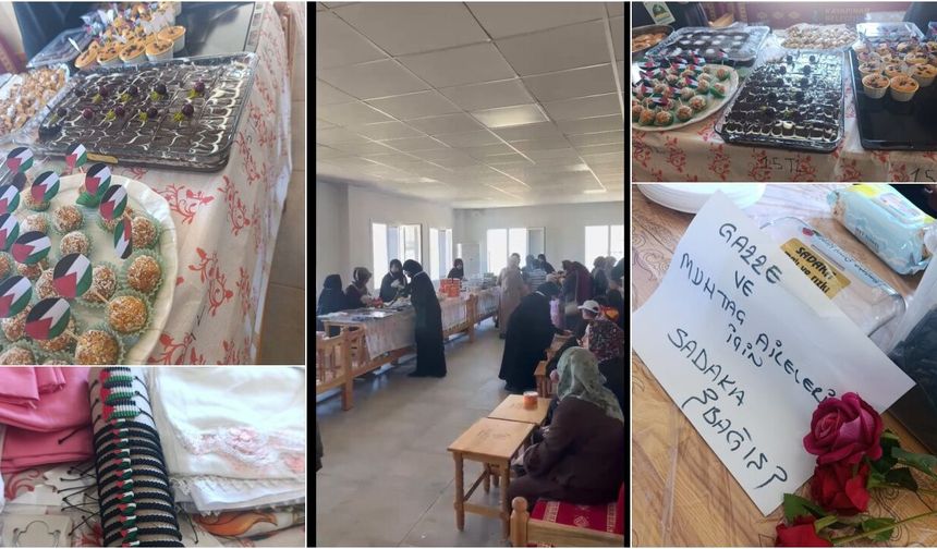 Diyarbakır'da Gazze ve ihtiyaç sahipleri yararına kermes düzenlendi