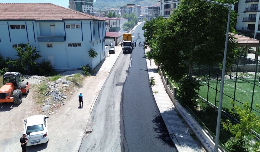 Battalgazi Belediyesinden Selçuklu’da asfalt çalışması