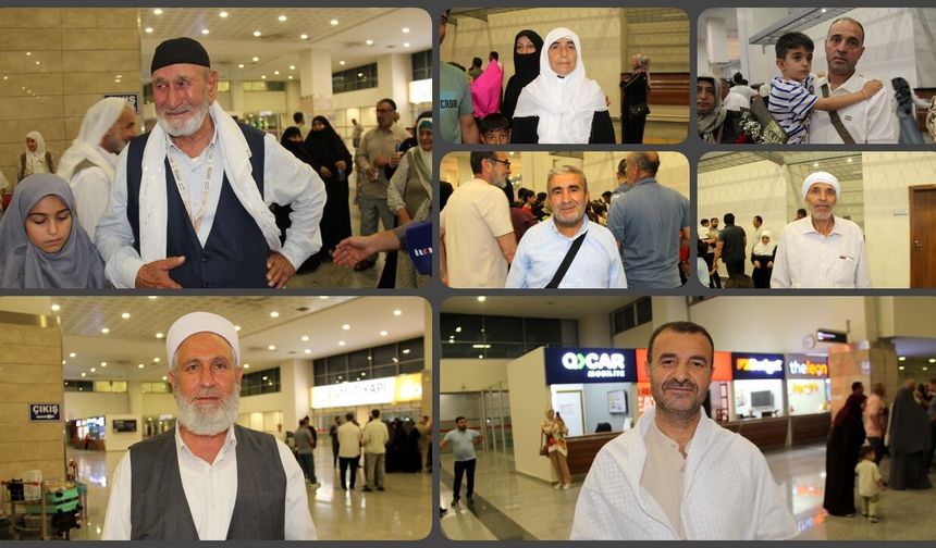 Kâbe aşkına doyamayan hacılar gözyaşlarına hâkim olamadı