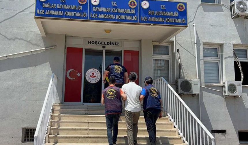Diyarbakır’da kesinleşmiş hapis cezası bulunan 149 hükümlü yakalandı