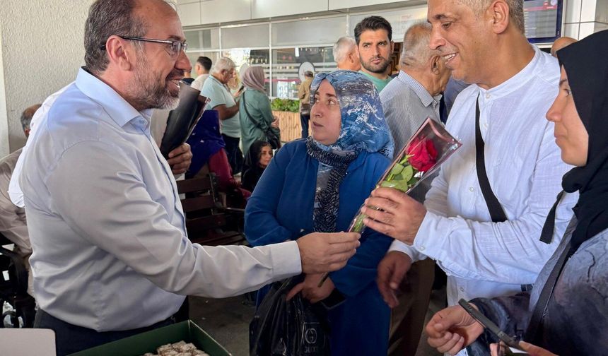 Diyarbakır Hac kafilesi Diyarbakır'a dönmeye başladı