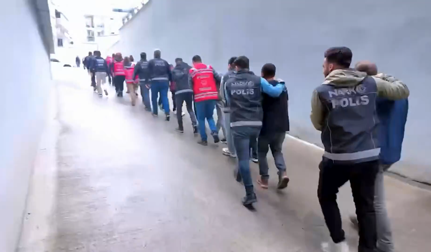 69 ilde 1 haftada 974 şüpheli yakalandı